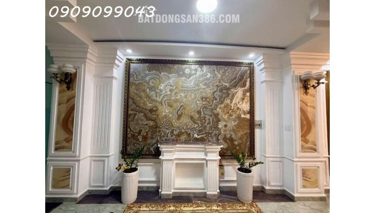 SIÊU PHẨM 6 TẦNG FULL NỘI THẤT SỊN MỊN Ô TÔ TRÁNH-SÁT MẶT TIỀN-THANG MÁY ĐỨC ĐƯỜNG PHAN VĂN TRI PHƯỜNG 5