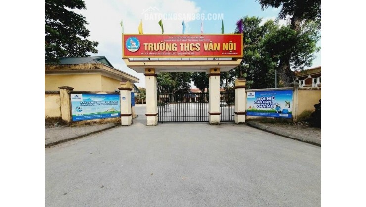 HIẾM CÓ KHÓ TÌM Đất đẹp Vân Nội DT 51m² full thổ cư,tiện ích ngập tràn