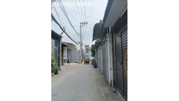 NHÀ 1/TRỊNH THỊ MIẾNG 1 TRỆT 1 LẦU BTCT HẺM XE TẢI-ÔTÔ 7 CHỖ NGỦ TRONG NHÀ-DT 5*18 GẦN PHẦN MỀM QUANG TRUNG-ĐƯỜNG TÔ KÝ