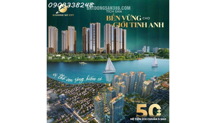 Sunshine Sky City tòa V8, V9 nhận giữ chỗ sớm chiết khấu 1% giá từ 98 triệu/m2