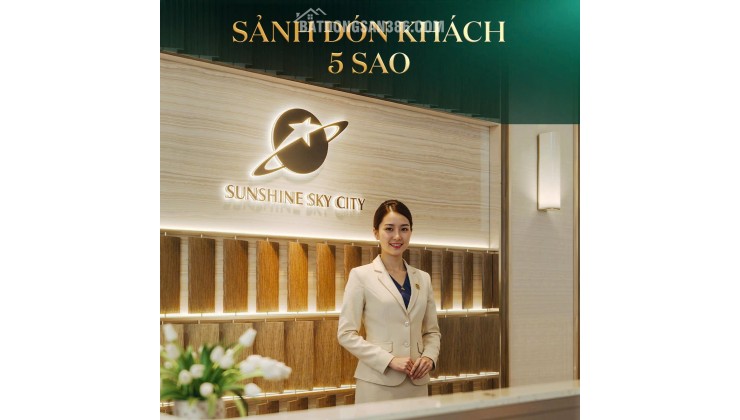 Chiết khấu 1% khi booking sớm V8 tại Sunshine Sky City với giá từ 98 triệu/m2 chưa VAT, KPBT