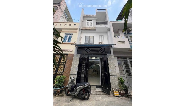 HÀNG MỚI – NHÀ ĐẸP NGAY NGÃ TƯ 4 XÃ – HẺM XE HƠI 6M – GIÁ CHỈ HƠN 4XX. LH:0353671440