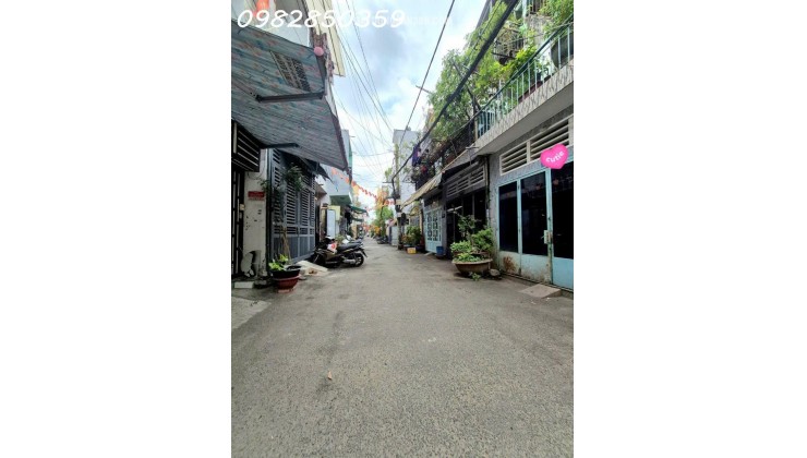 B.V 75 - 60M² - HẺM OTO 6M - 2 TẦNG 6 T.Ỷ 3