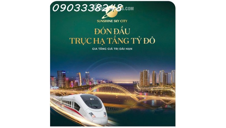 Tòa V8, V9 chính thức nhận giữ chỗ với mức giá từ 98 triệu/m2, 1% early bird tại Sunshine Sky City