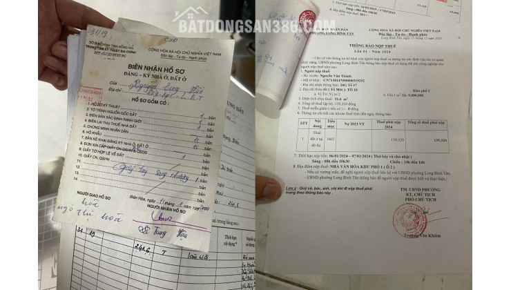 NHÀ ĐẸP- MẶT TIỀN- Chính Chủ BÁN GẤP NHÀ Tại Khu phố 1 Long Bình Tân, Biên Hoà, Đồng Nai