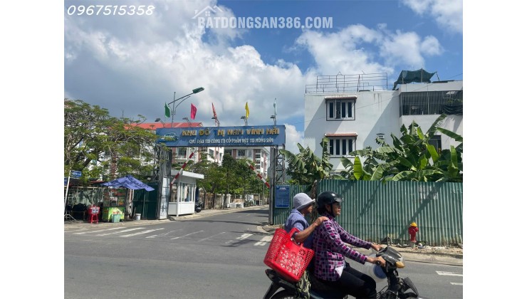 ĐẤT ĐẸP 104M2 - KĐT NAM VĨNH HẢI- CÁCH CHỢ VĨNH HẢI CHỈ 200M-DÂN CƯ ĐÔNG ĐÚC VÀO Ở NGAY