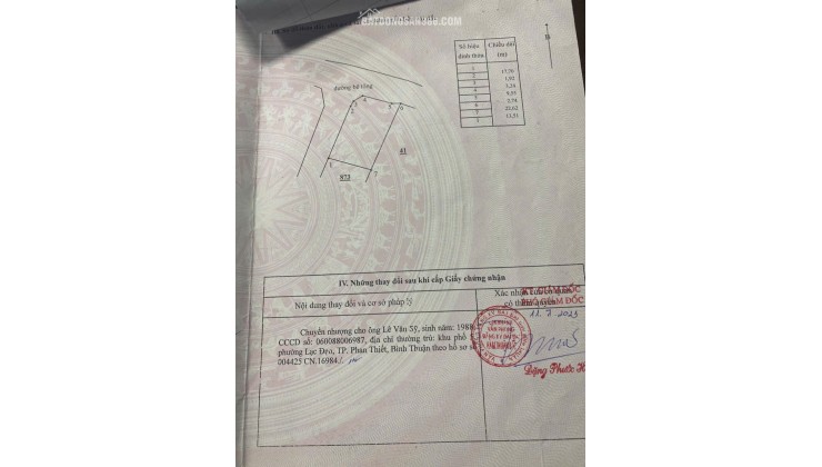 BÁN ĐẤT 6600M2 TẠI THÔN 4, XÃ HỒNG SƠN - ĐƯỜNG Ô TÔ - GIÁ 999 TRIỆU