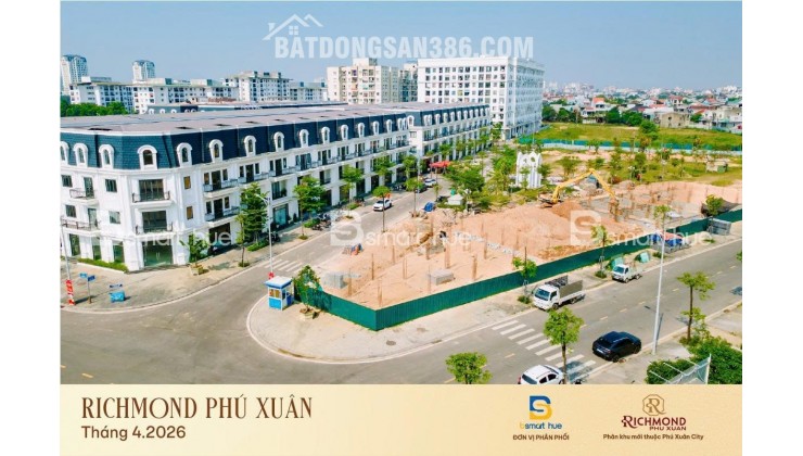  CÔNG BỐ GIÁ CHÍNH THỨC RICHMOND PHÚ XUÂN 