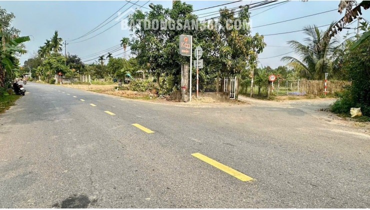 Đất Đường Quốc Lộ 14G Hướng Đi Bà Nà Với Hai Mặt Tiền Trước Sau