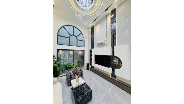 SIÊU PHẨM 5 TẦNG LUXURY - GARA OTO - SẴN NỘI THẤT TIỀN TỶ - QUANG TRUNG - CHỈ 8.x TỶ NHỎ XÍU