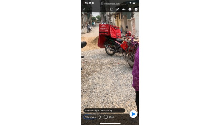 Chính  chủ cần tiền gửi  bán lô đất  80m  .Vị trí cực kỳ đắc địa được biệt danh là gà đẻ trứng vàng .