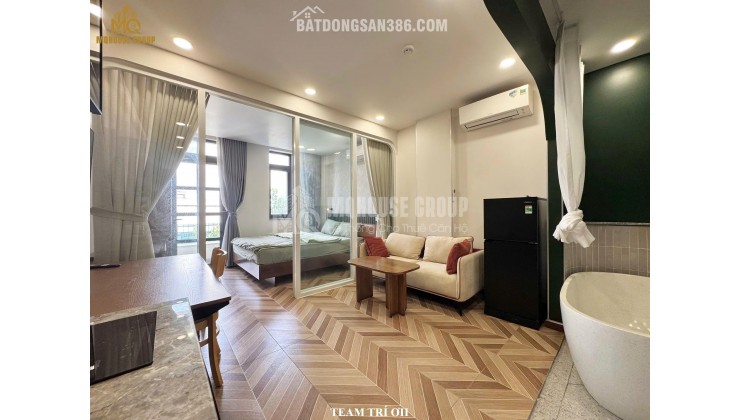 CHO THUÊ CĂN HỘ CAO CẤP , GẦN VÒNG XOAY HÀNG XANH, 55M2 CHỈ 13TR/TH. LH:0982048459.