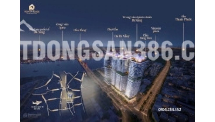 The Legend Đà Nẵng vị trí ngay đầu cầu Rồng- view Sông Hàn, pháo hoa, biển Mỹ Khê