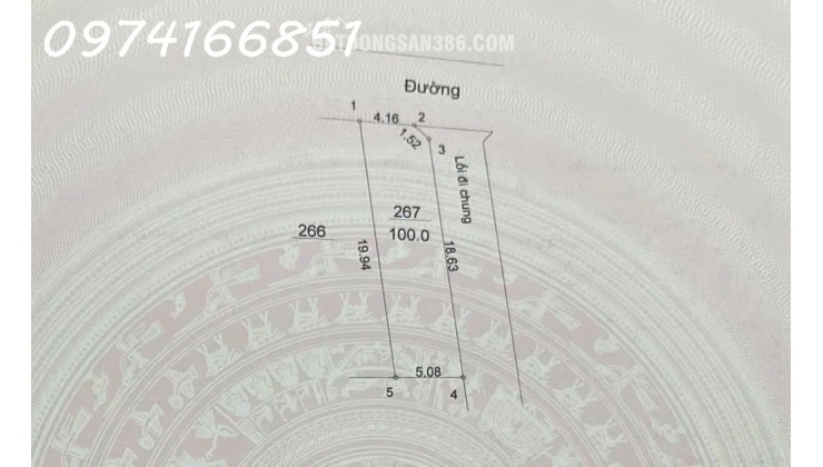 Đất nền Hòa Lạc, cách QL21 rộng 80m vài bước chân. Giá chỉ hơn 40tr/m