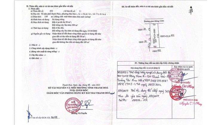 Bán đất tại Xã Nghi Sơn, Huyện Tĩnh Gia, Thanh Hóa