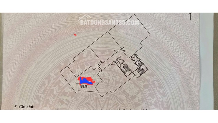 Căn 89m tại chung cư 197 đường Trần Phú, phường Hà Đông, Giảm chào 6.7 Tỷ TL Mạnh