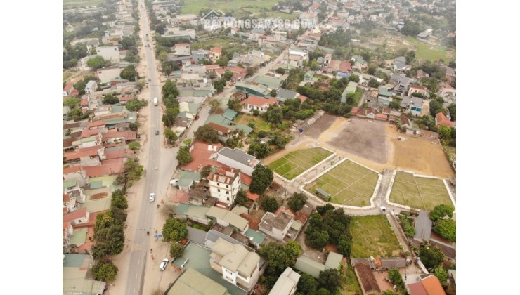 Chính chủ cần bán lô ngoại giao - trục chính rộng 10m - gần đại học QGHN, CNC - sẵn sổ, full thổ cư