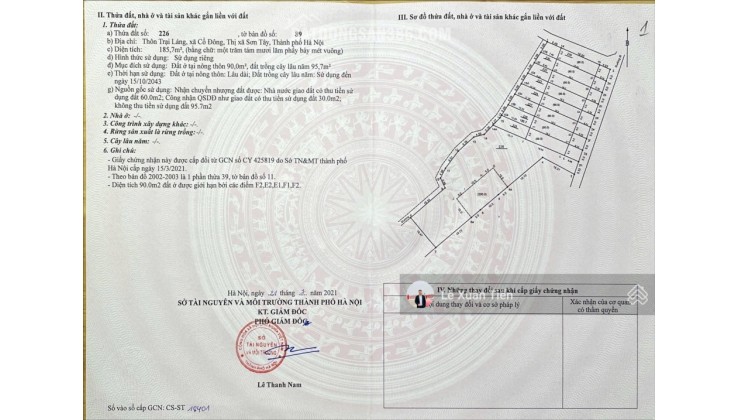 Đất Kinh Doanh Vị Trí Vàng Đồng Trạng, Hoà Lạc - Chỉ 36tr/m²