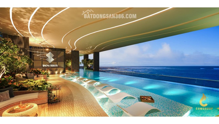 Bán căn hộ cao cấp Simona Heights Quy Nhơn 65m² – Vị trí trung tâm, view thoáng, sổ hồng riêng