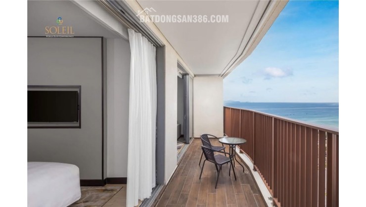 Chỉ 3,7 tỷ sở hữu ngay căn hộ The Soleil view mặt biển Mỹ Khê dòng tiền cho thuê 30tr/tháng