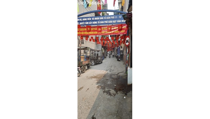 DƯỚI 9 TỶ - LÔ GÓC KINH DOANH MẶT PHỐ - TRƯƠNG ĐỊNH - HOÀNG MAI