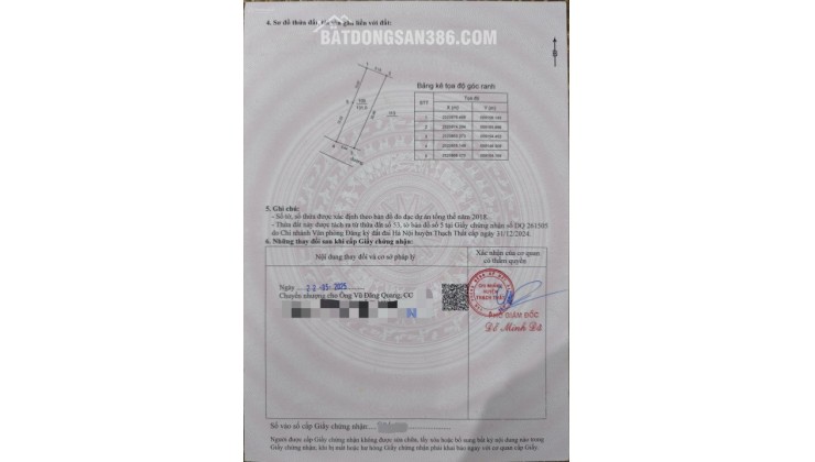 Cực Phẩm hòa lạc 131m2, hàng hiếm tại Thạch Thất, Hà Nội