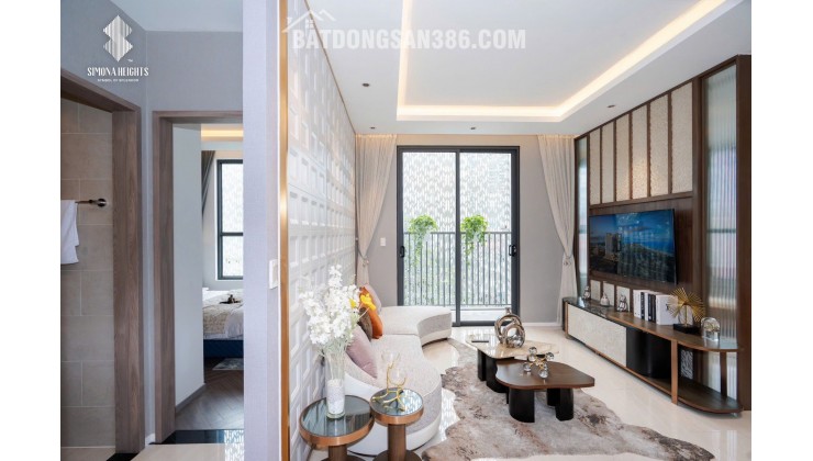 Bán căn hộ cao cấp Simona Heights Quy Nhơn 65m² – Vị trí trung tâm, view thoáng, sổ hồng riêng
