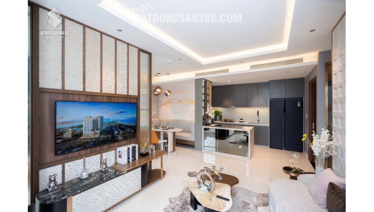 Bán căn hộ cao cấp Simona Heights Quy Nhơn 65m² – Vị trí trung tâm, view thoáng, sổ hồng riêng