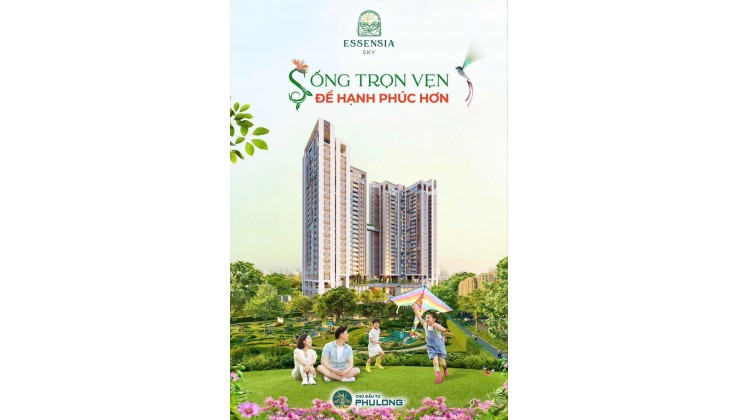 Bán căn 2PN giá tốt, view trực diện hồ bơi tại Essensia Sky với giá chỉ 5,6 tỷ