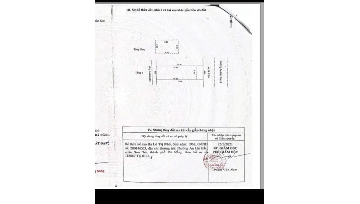Mặt tiền An Hải Bắc 8 -Sơn Trà Đà Nẵng chưa đến 6 tỷ