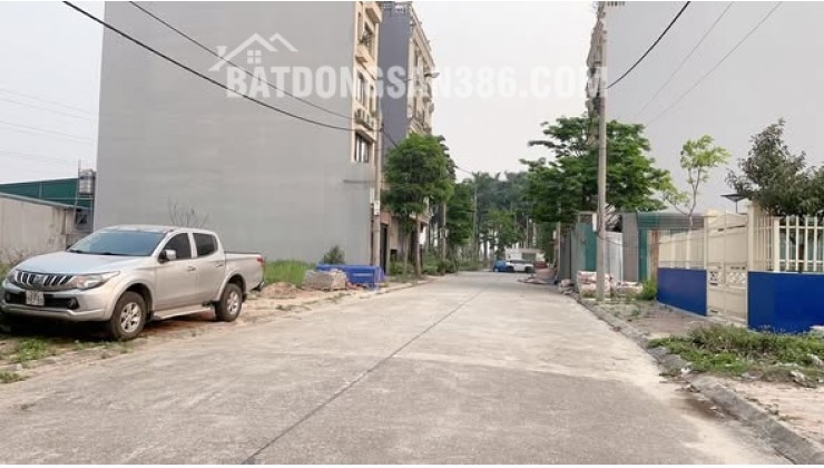 ĐẤT ĐẤU GIÁ X2 ĐỒNG NHÂN – HẢI BỐI (VĨNH THANH)  80m² – mặt tiền 5m vuông đẹp. Vỉa hè 2 bên – đường rộng, ô tô tránh