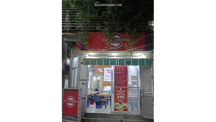 SANG NHƯỢNG QUÁN ĂN SAN TOKBOKKI KHU CHÙA LÁNG, HÀ NỘI