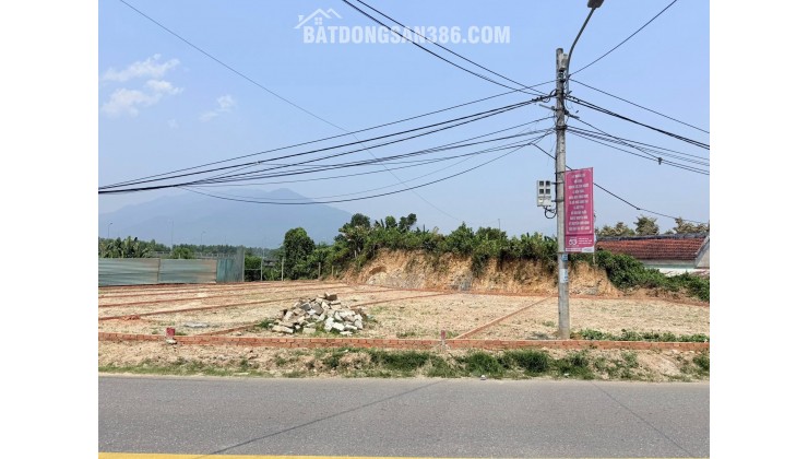 Bán đất mặt tiền quốc lộ hướng đi Bà Nà Hill, núi Thần Tài