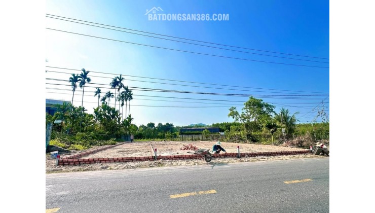 Đất Đường Quốc Lộ 14G Hướng Đi Bà Nà Với Hai Mặt Tiền Trước Sau