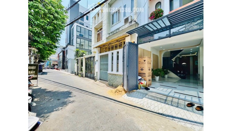 GÓC 2 MẶT TIỀN HIẾM – XE HƠI TRÁNH – NHÀ MỚI 4 TẦNG 56M2  - NGAY LÊ HOANG PHÁI - GÒ VẤP