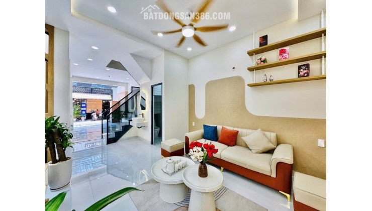 GÓC 2 MẶT TIỀN HIẾM – XE HƠI TRÁNH – NHÀ MỚI 4 TẦNG 56M2  - NGAY LÊ HOANG PHÁI - GÒ VẤP