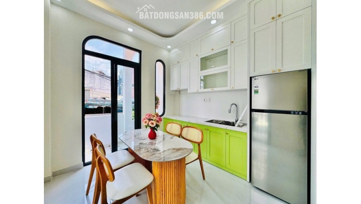 GÓC 2 MẶT TIỀN HIẾM – XE HƠI TRÁNH – NHÀ MỚI 4 TẦNG 56M2  - NGAY LÊ HOANG PHÁI - GÒ VẤP