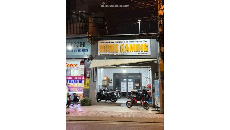 CHO THUÊ NHÀ NGUYÊN CĂN MẶT TIỀN – ĐANG KINH DOANH NET, VỊ TRÍ ĐẸP HÓC MÔN