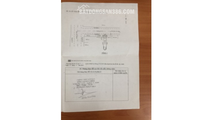 Nhà cấp 4 DT 4x20m - 8x20m - 12x20m đường số phường Tân Quy Quận 7