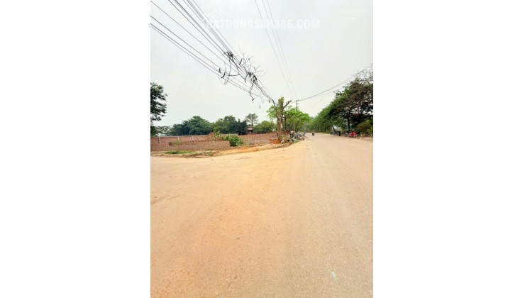 BÁN GẤP LÔ GÓC SIÊU PHẨM TẠI TÁI ĐỊNH CƯ VAI RÉO SÁT NGÃ TƯ HOÀ LẠC