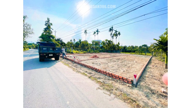 Bán 3 lô đất mặt tiền QL14G – Hòa Vang, Đà Nẵng giá chỉ từ 1ty4xx