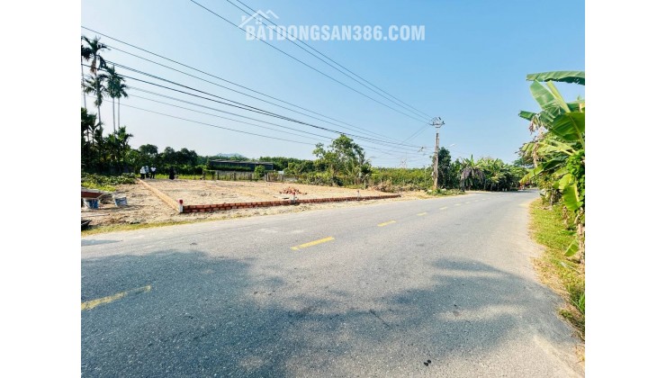 Bán 3 lô đất mặt tiền QL14G – Hòa Vang, Đà Nẵng giá chỉ từ 1ty4xx