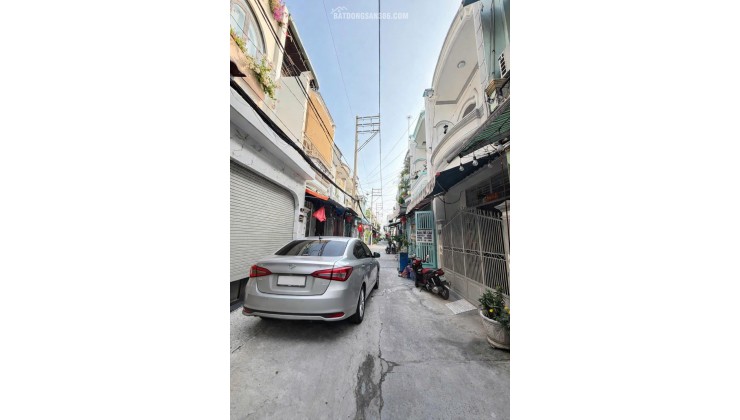 NHÀ HẺM OTO PHAN VĂN HỚN – 2 TẦNG – NHỈNH 3 TỶ, CV THUẬN KIỀU 100M