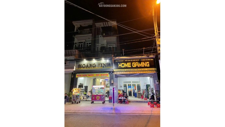 CHO THUÊ NHÀ NGUYÊN CĂN MẶT TIỀN – ĐANG KINH DOANH NET, VỊ TRÍ ĐẸP HÓC MÔN