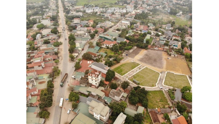 Chính chủ cần bán lô ngoại giao - trục chính rộng 10m - gần đại học QGHN, CNC - sẵn sổ, full thổ cư