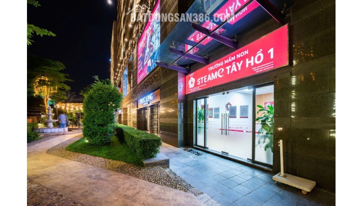 Bán Shophouse nhà trẻ 2 tầng 1019m2 tại D Le Roi Soleil - 59 Xuân Diệu - Tây Hồ