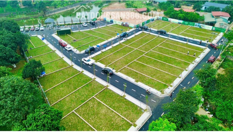 Cơ hội cuối cùng lô đất 100m2 gần Thạch Hòa, khu vực trung tâm Hòa Lạc. Phù hợp xây trọ, đầu tư sinh lời, kết nối Metro 5 – Quốc Lộ 21. Liên hệ xem