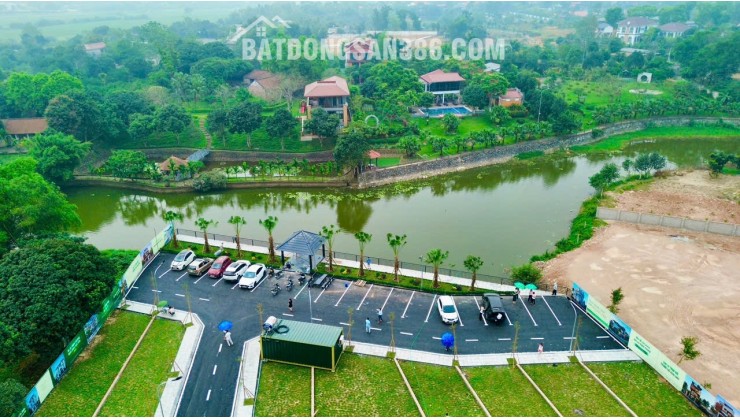 Cơ hội cuối cùng lô đất 100m2 gần Thạch Hòa, khu vực trung tâm Hòa Lạc. Phù hợp xây trọ, đầu tư sinh lời, kết nối Metro 5 – Quốc Lộ 21. Liên hệ xem