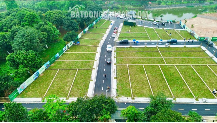 Cơ hội cuối cùng lô đất 100m2 gần Thạch Hòa, khu vực trung tâm Hòa Lạc. Phù hợp xây trọ, đầu tư sinh lời, kết nối Metro 5 – Quốc Lộ 21. Liên hệ xem