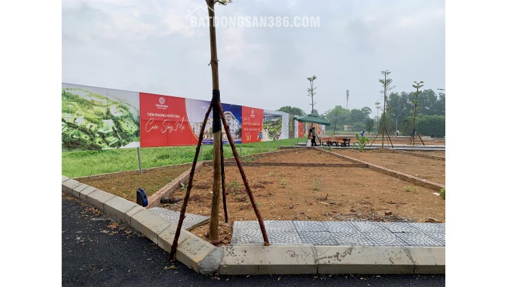 Suất ngoại giao lô góc đẹp nhất giáp dự án đất đấu giá Đồng Mô Lakeside